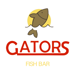 Gators Fish Bar Canvey Island logo.